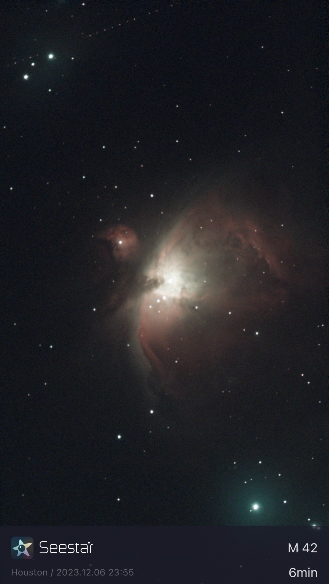 M42 - 6 minutes